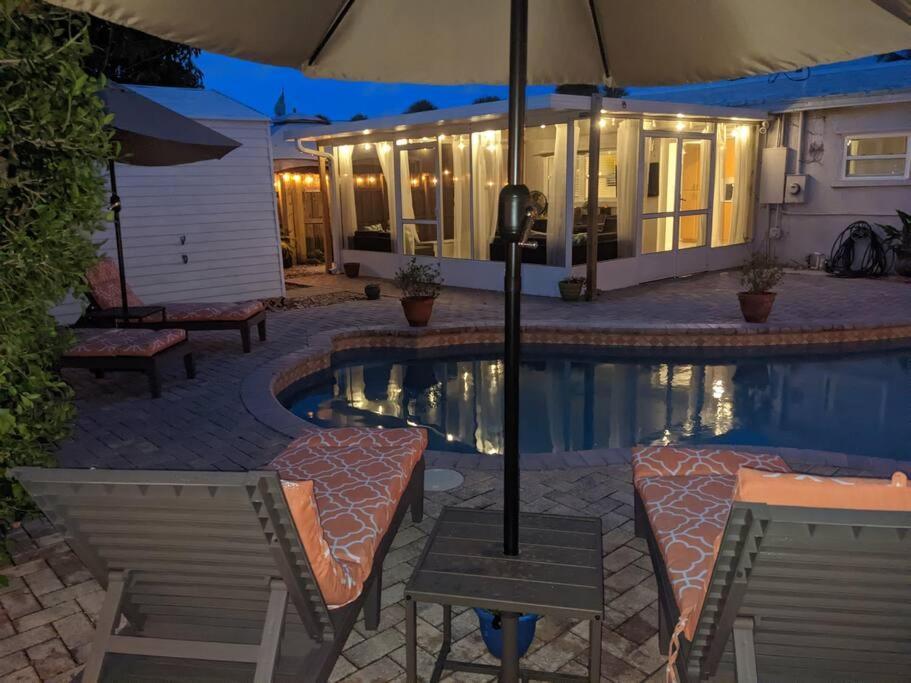 The Ave House- Private Oasis Retreat W/Heated Pool Villa Fort Lauderdale Exterior photo